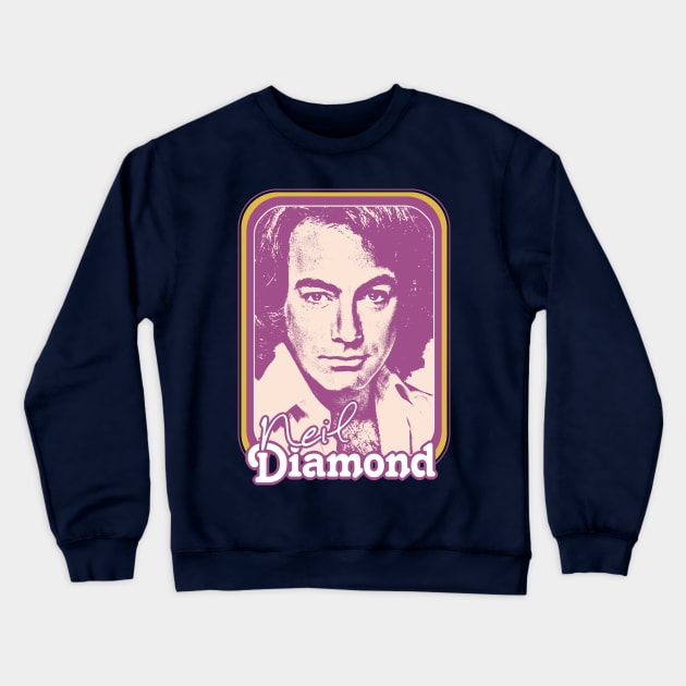 Neil Diamond /// Retro 1970s Fan Design Crewneck Sweatshirt by DankFutura